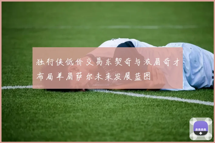 独行侠低价交易东契奇与浓眉奇才布局羊眉萨尔未来发展蓝图